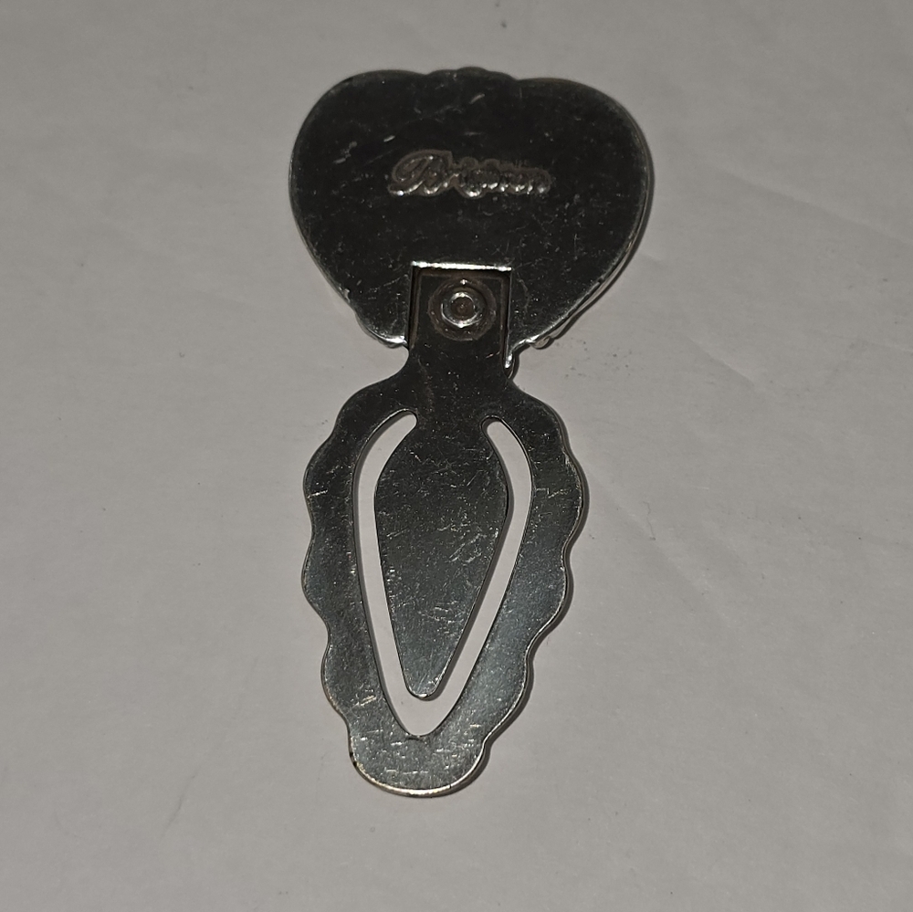 Brighton Vintage Retired Heart Bookmark - Picture 3 of 4